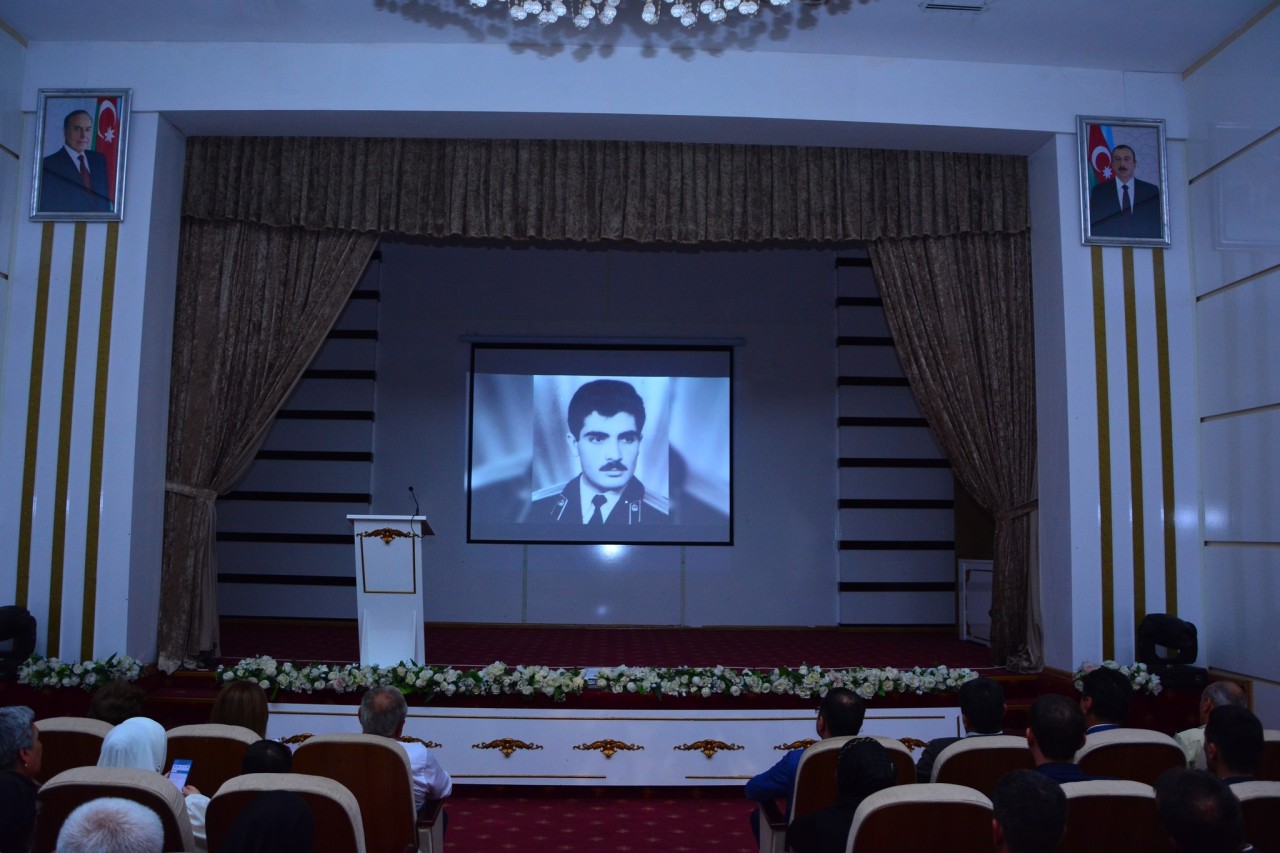 Ağstafada Milli Qəhrəman Rafiq Alıcanovun 60 illik yubileyi qeyd edilib - FOTOLAR